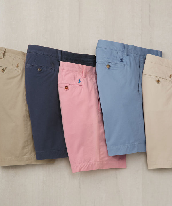 Polo Ralph Lauren Men's Big & Tall Stretch Flat Front Chino Shorts