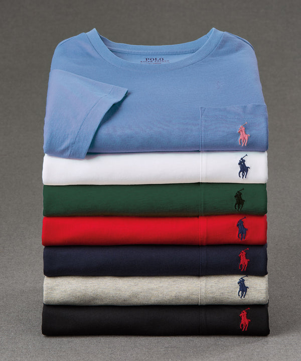 送料関税込み☆POLO RALPH LAUREN COTTON JERSEY CREWNECK TEE Cotton Jersey Crewneck Tee | Ralph Lauren