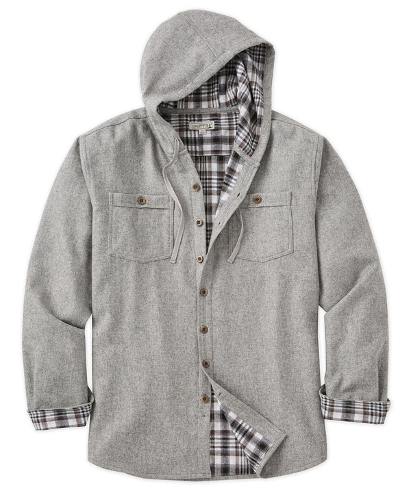 Westport Lifestyle Firepit Flannel Hoodie Shirt Jacket Westport Big