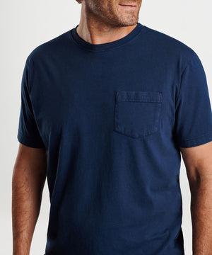 Peter Millar Short Sleeve Seaside Pocket T-Shirt