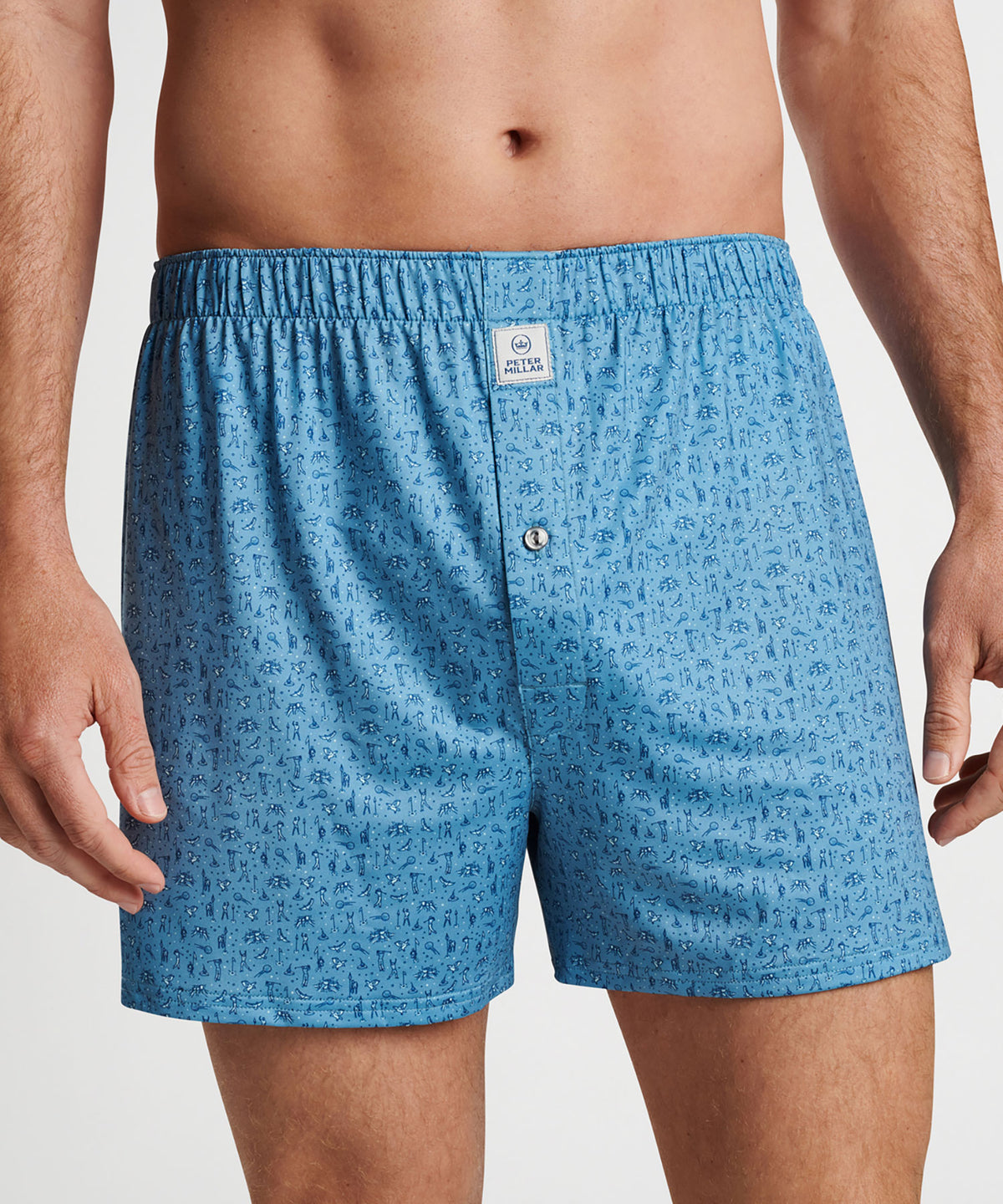 Peter Millar Hole In One Performance Boxer, Men's Big & Tall