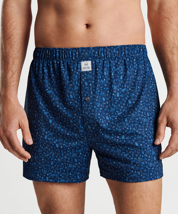 Peter Millar Badlands Bluff Performance Boxer Westport Big & Tall