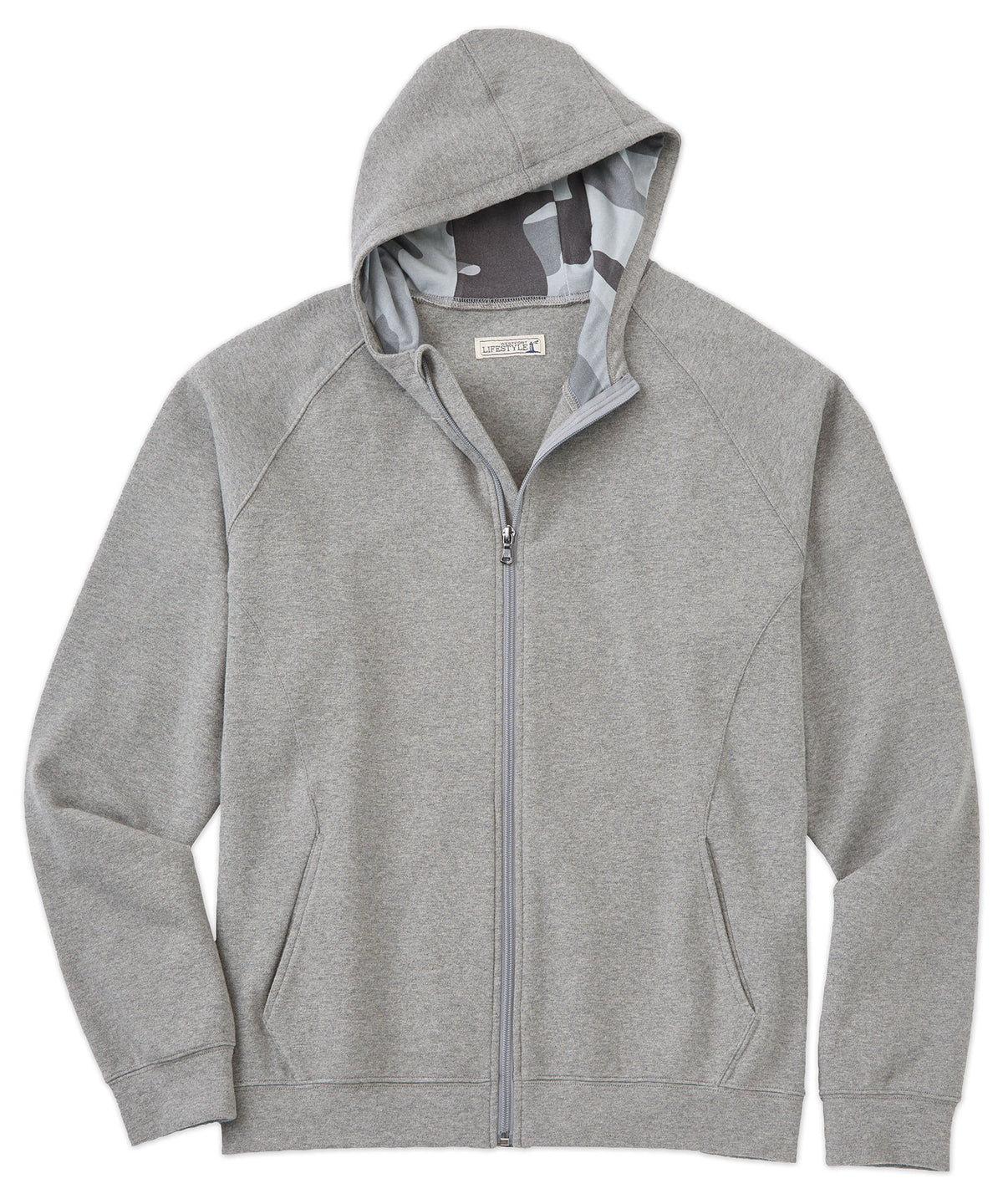 Westport Lifestyle Luxe Fleece Full Zip Hooded Jacket, Big & Tall