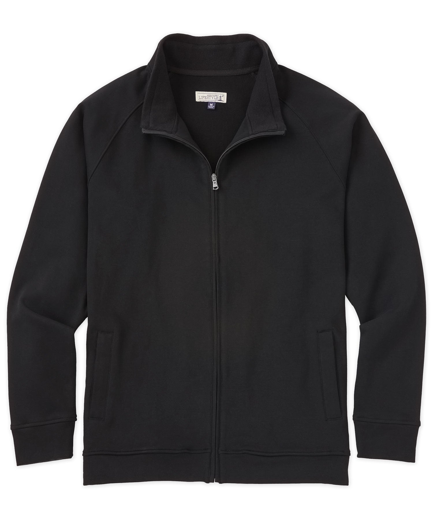 Westport Lifestyle Luxe Fleece Full-Zip Jacket, Men's Big & Tall