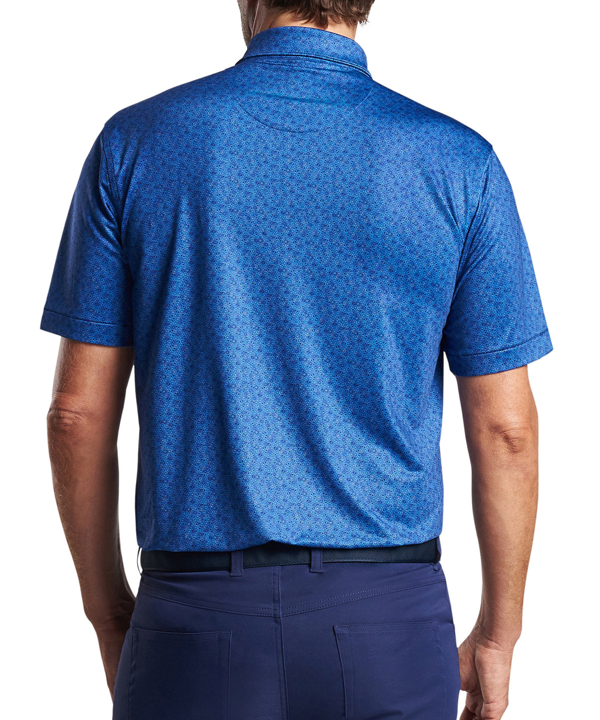 Peter Millar Short Sleeve Citrus Print Polo Knit Shirt, Men's Big & Tall