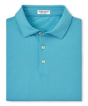 Peter Millar Short Sleeve Jubilee Stripe Polo Knit Shirt