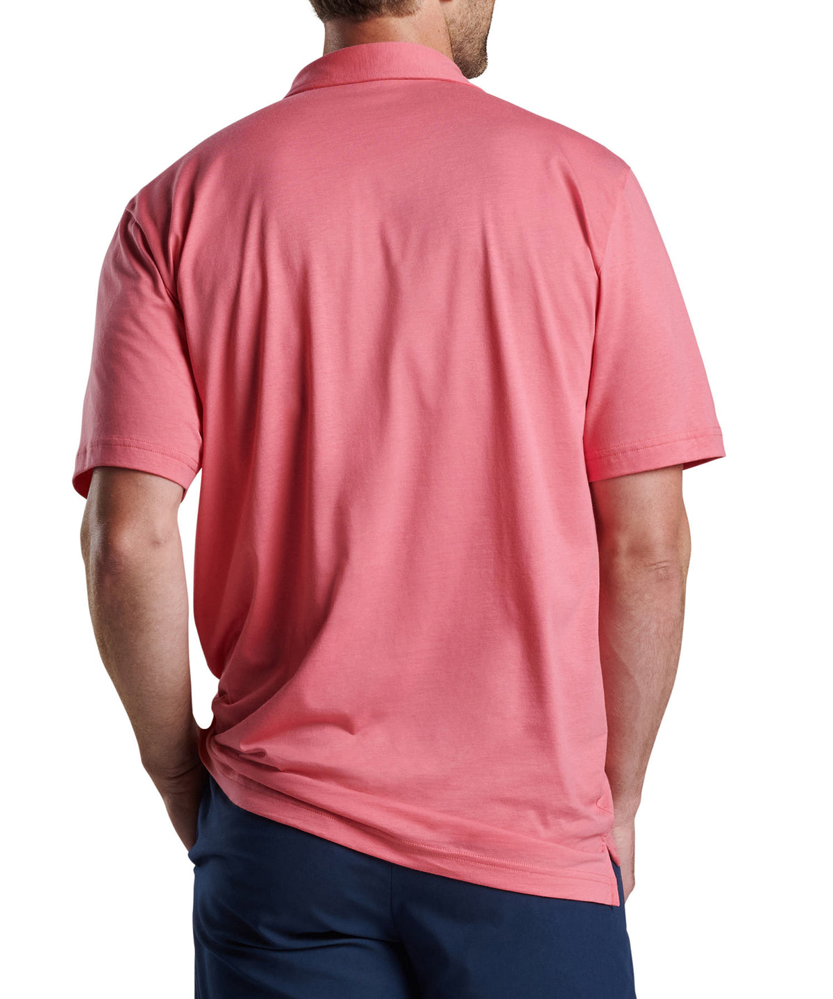 Peter Millar Short Sleeve Pilot Mill Polo Knit Shirt, Men's Big & Tall
