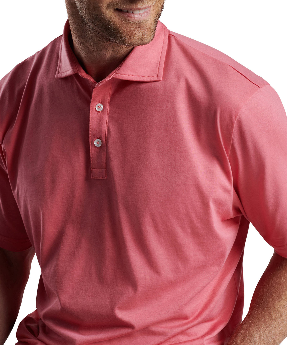 Peter Millar Short Sleeve Pilot Mill Polo Knit Shirt, Men's Big & Tall