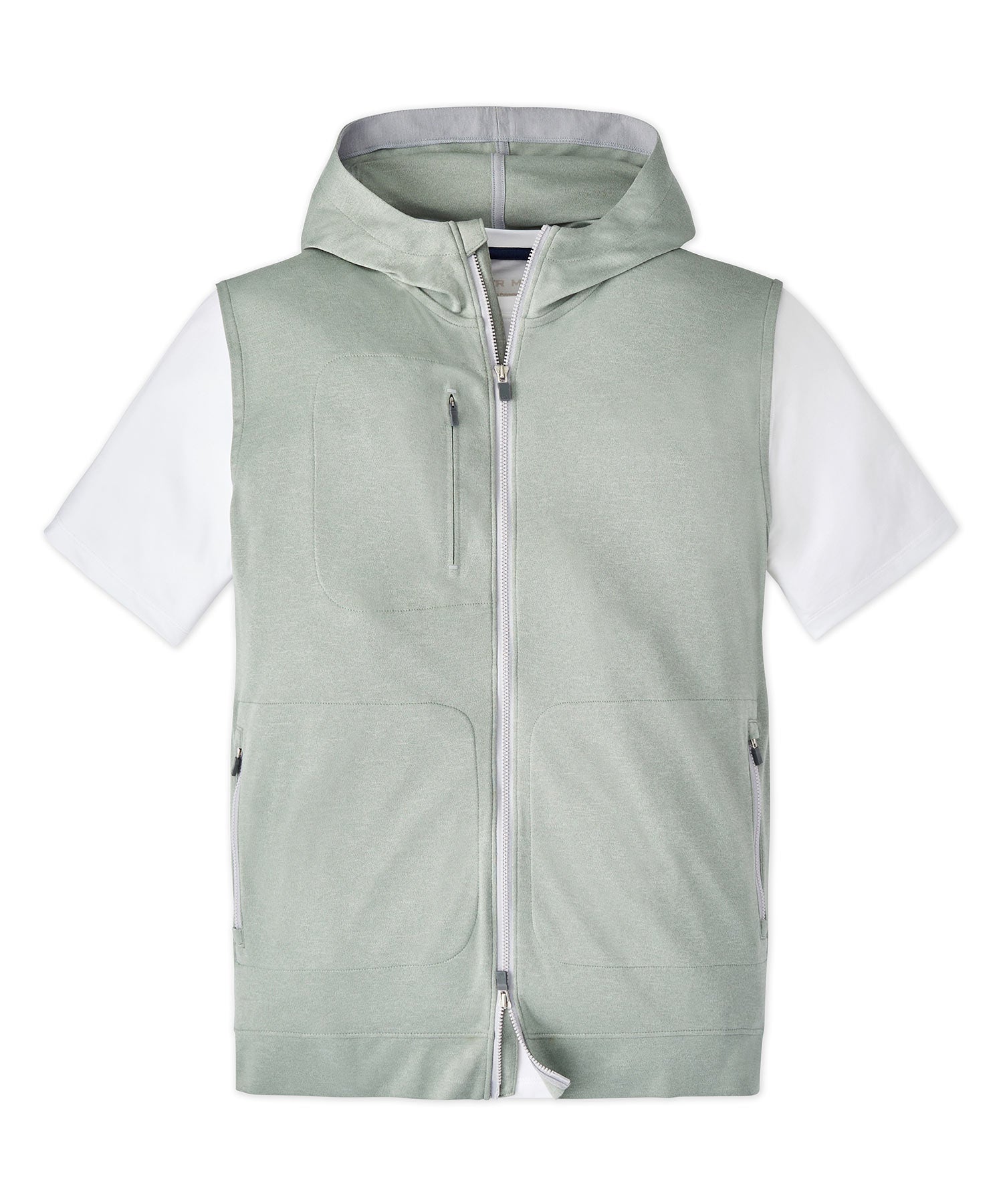 Peter Millar Cloudglow Hoodie Vest, Men's Big & Tall