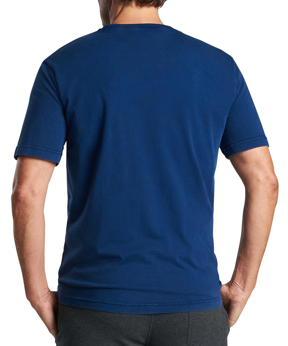 Peter Millar Short Sleeve Lava Wash Crew Neck Pocket T-Shirt, Big & Tall