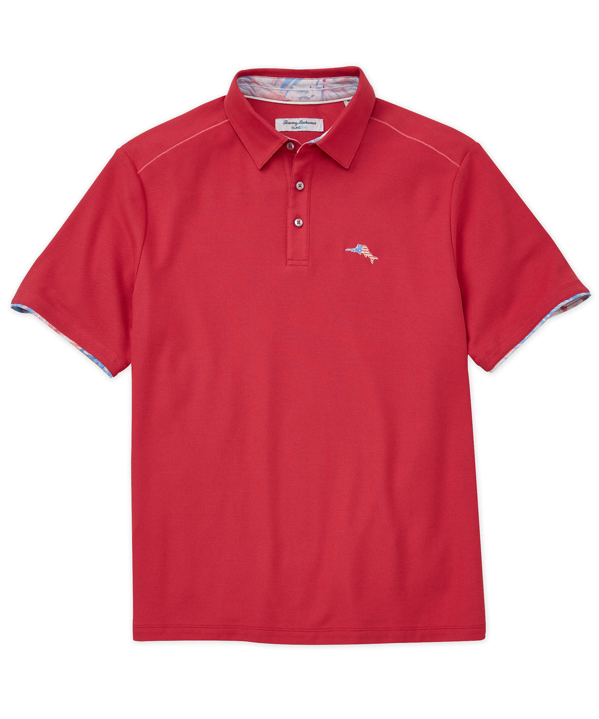 Tommy Bahama Short Sleeve Breeze Blooms 5 O'clock Polo Knit Shirt, Big & Tall