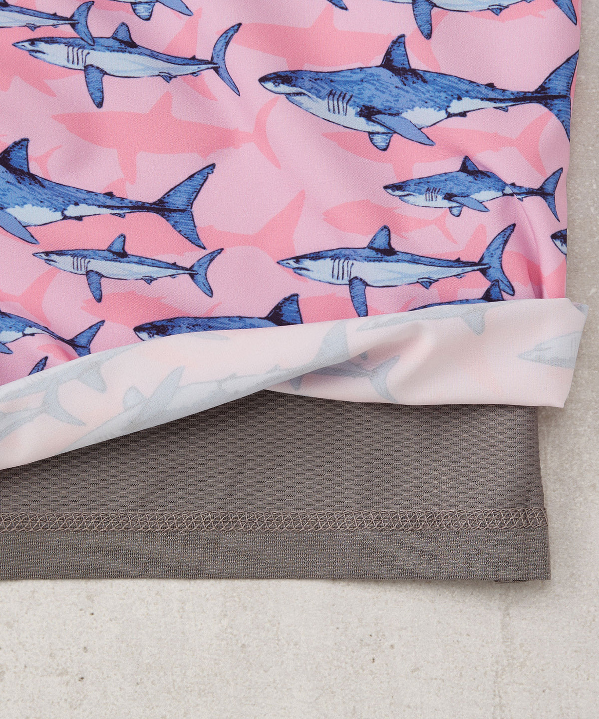 Westport Lifestyle Compo Shark Print Stretch Swim Trunk, Men's Big & Tall