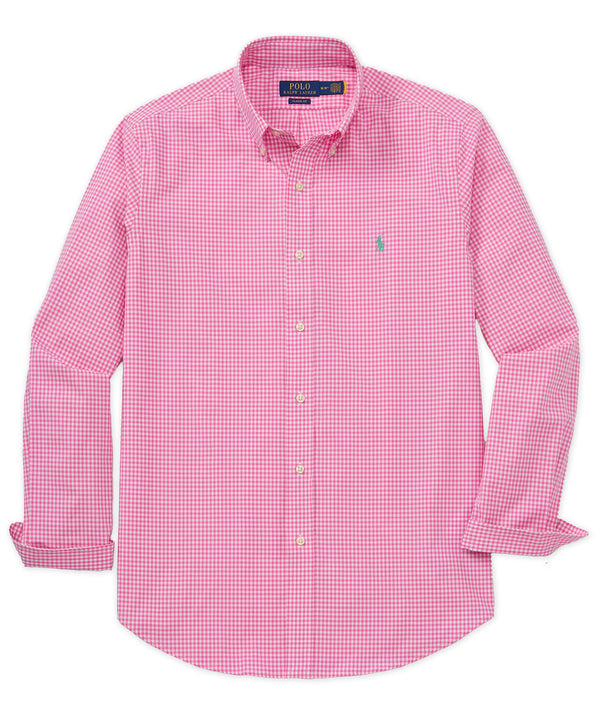 Men's Big & Tall Polo Ralph Lauren Long Sleeve Poplin Sport