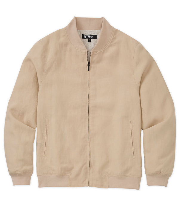 Big & Tall Westport Black Summer Blend Blouson Jacket | Westport