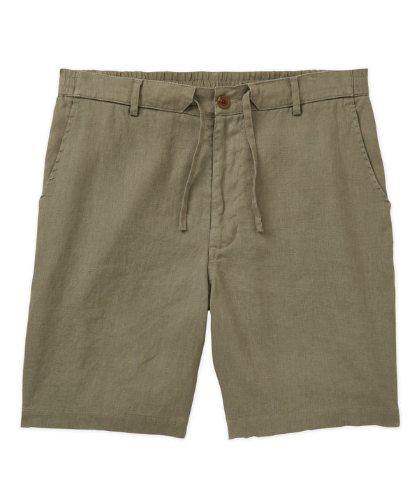 Westport Black Big & Tall Southport Linen Shorts | Westport Big & Tall