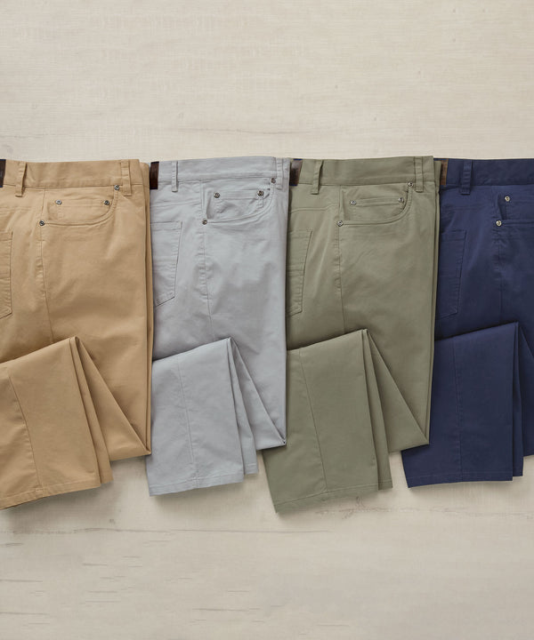 Big & Tall Westport Lifestyle Essential Stretch Twill 5-Pocket