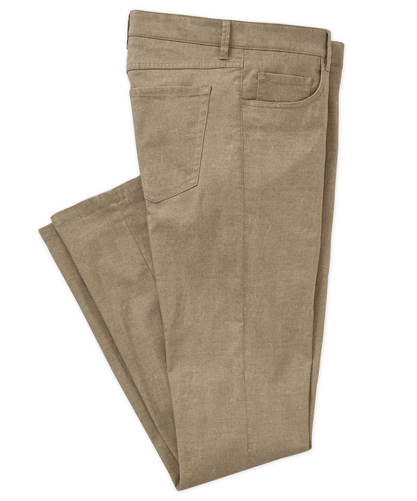 Westport Black Big & Tall 5-Pocket Dog Bone Pant | Westport Big & Tall