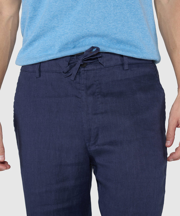 Westport Black Big & Tall Southport Linen Pants | Westport Big & Tall