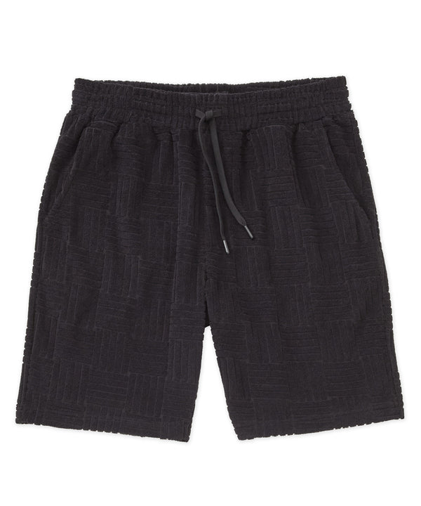 Westport Black Big & Tall Vienna Terry Shorts | Westport Big & Tall