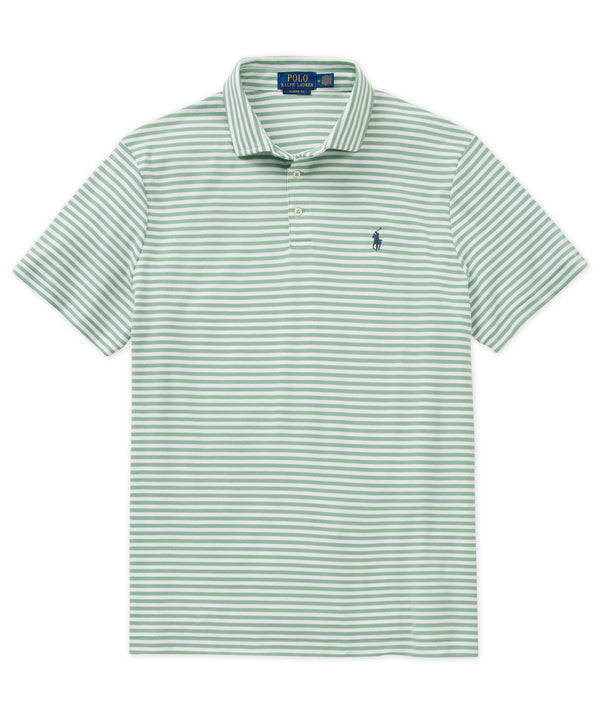 POLO RALPH LAUREN スライド カーキ ストライプ 遮光 遮熱 Polo Ralph Lauren Big & Tall Short Sleeve Soft Touch Cotton Stripe