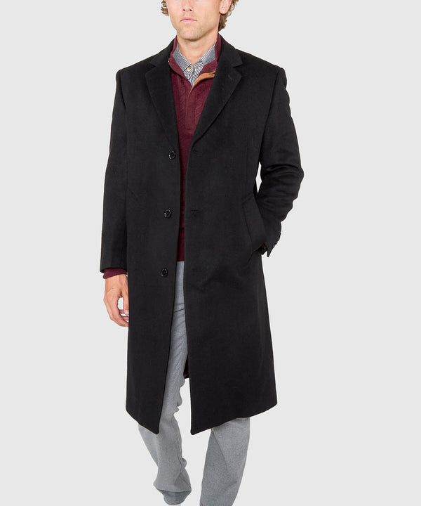 ジャケット・アウター Vintage cashmere blend chester coat BLK Germain Chester Coat | Gajess