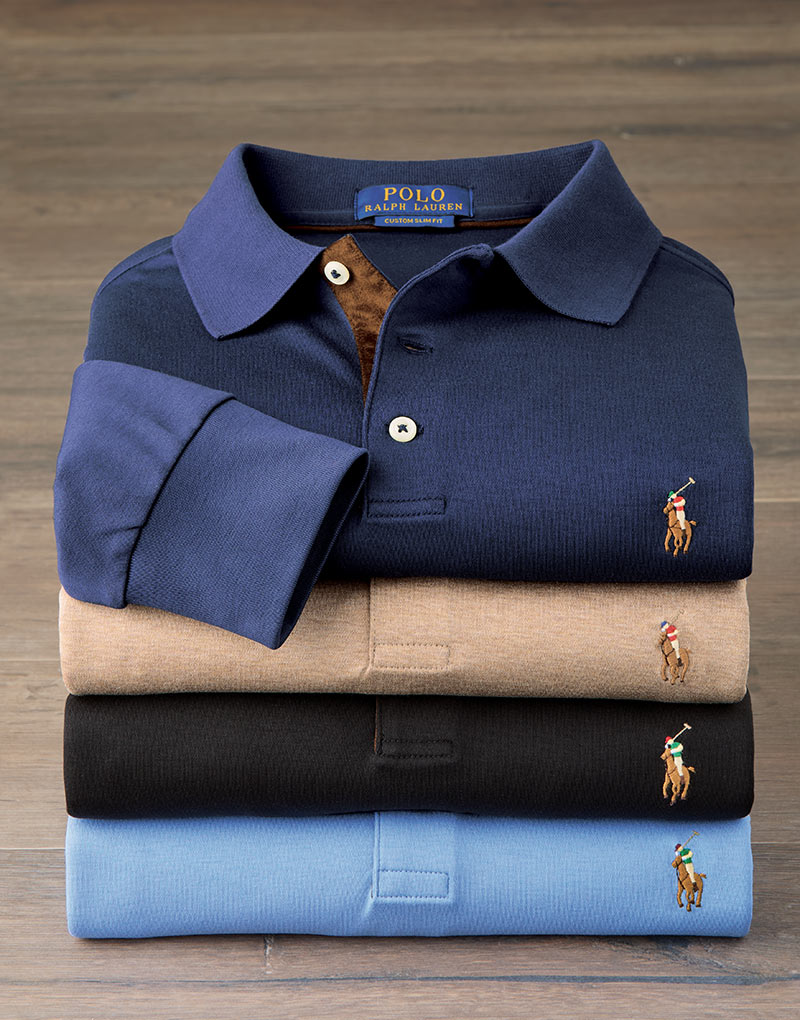 Polo Ralph Lauren Long Sleeve Soft Touch Cotton Polo, Men's Big & Tall