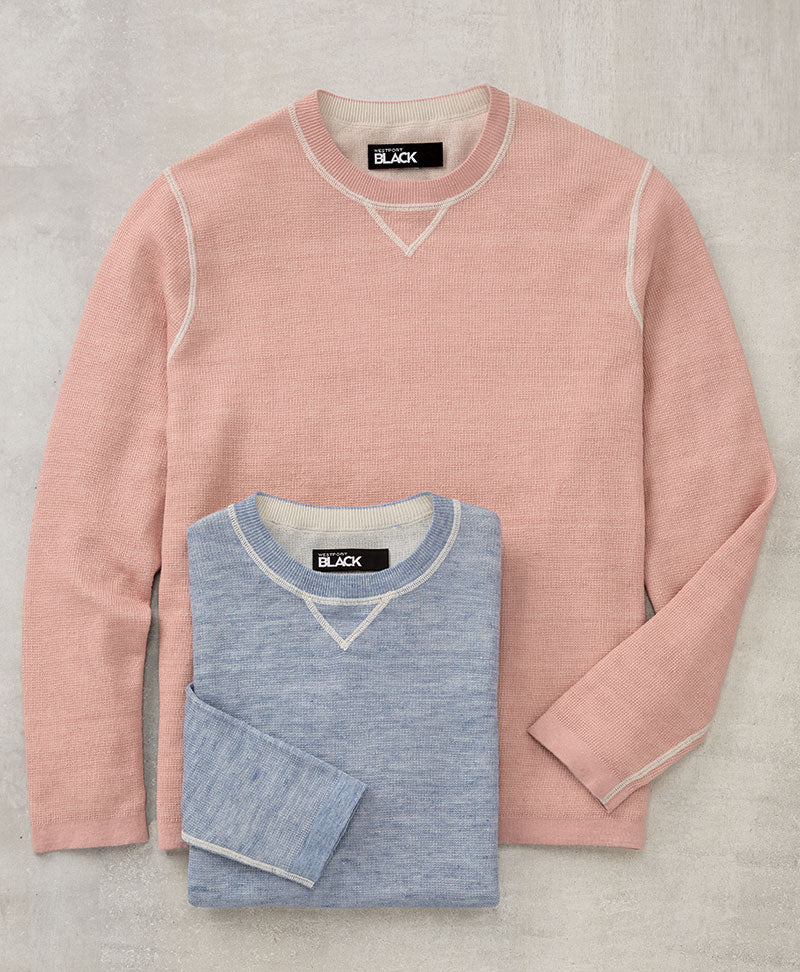 Westport Black Lisbon Reversible Crew