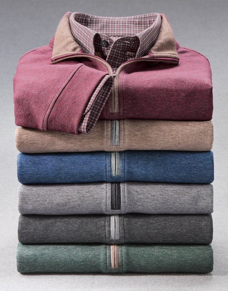 Westport Lifestyle Melange Quarter-Zip Pullover