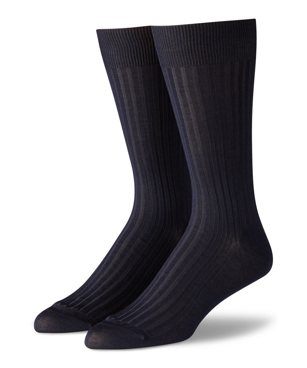 Pantherella Cotton Crew Socks, Men's Big & Tall
