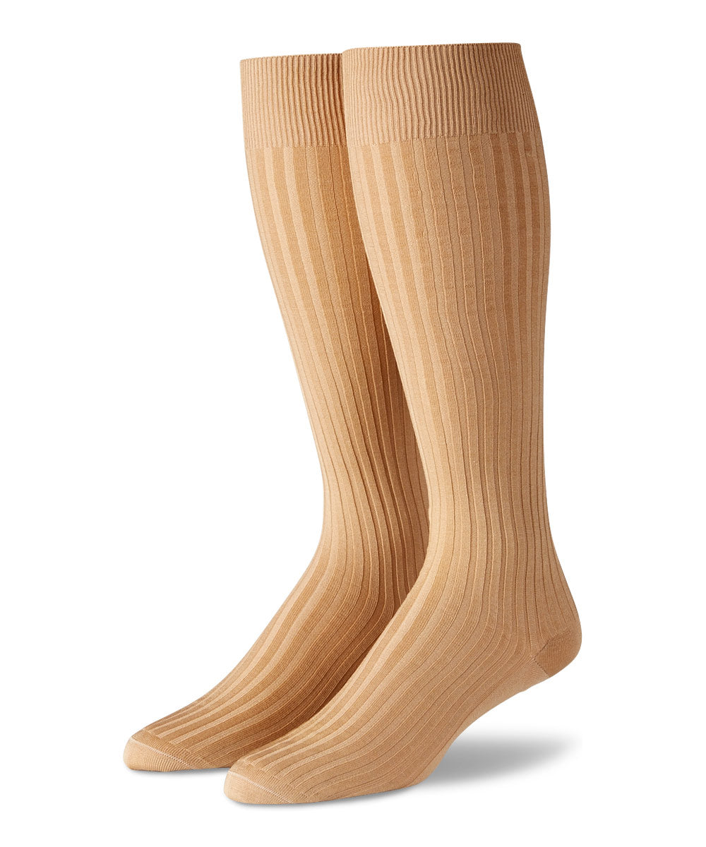 Pantherella Cotton Over-the-Calf Socks, Men's Big & Tall