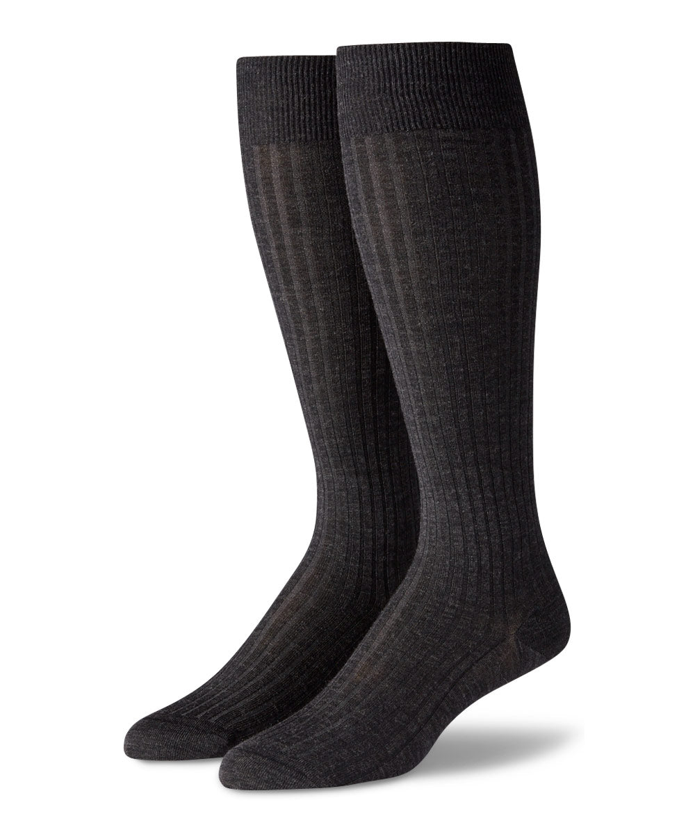 Pantherella Wool Over-the-Calf Socks, Men's Big & Tall
