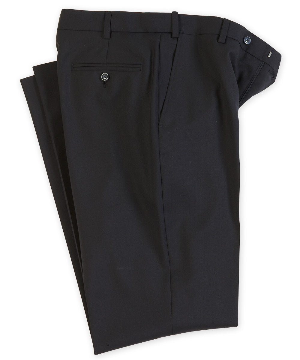 Westport 1989 Flat Front Wool-Blend Dress Pants, Men's Big & Tall