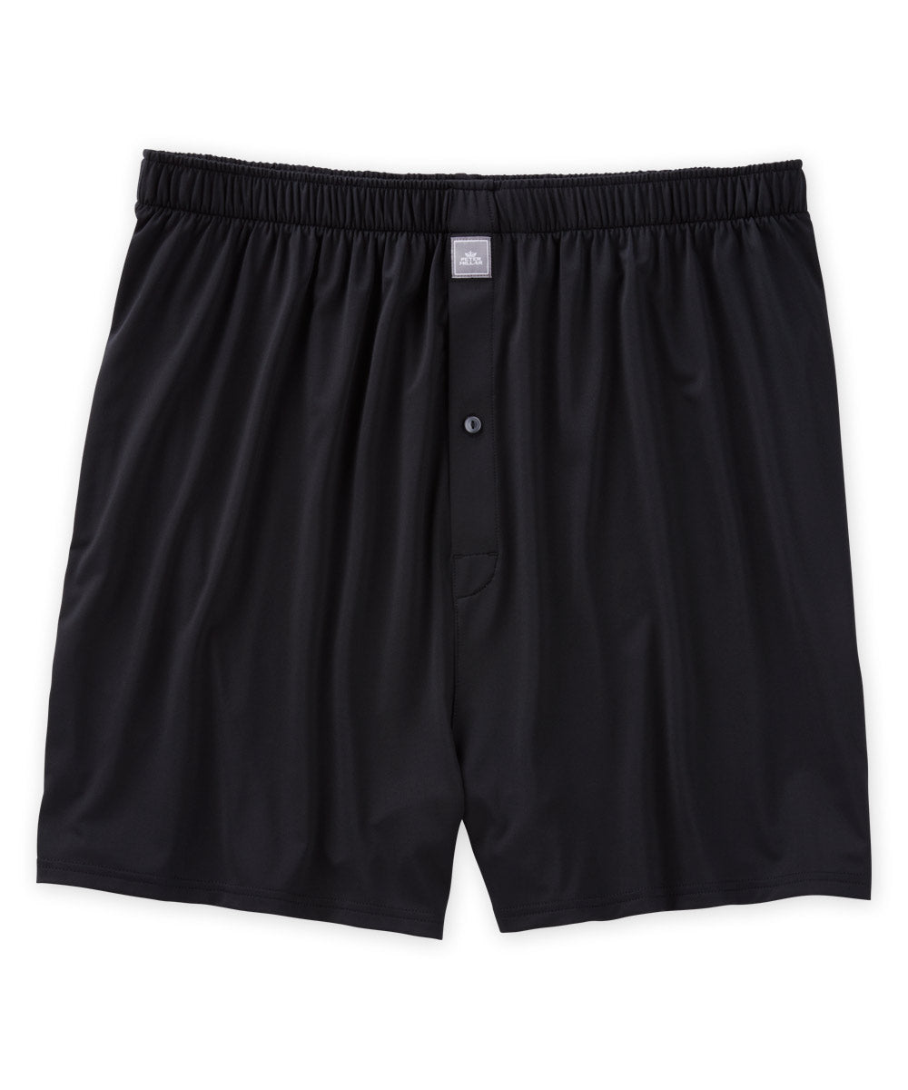 Peter Millar Solid Stretch Jersey Boxer, Big & Tall