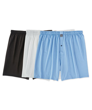 Peter Millar Solid Stretch Jersey Boxer