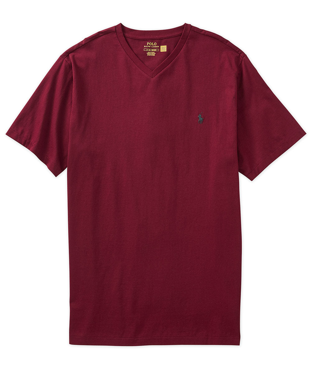 Polo Ralph Lauren Short Sleeve V-Neck Tee Shirt, Men's Big & Tall