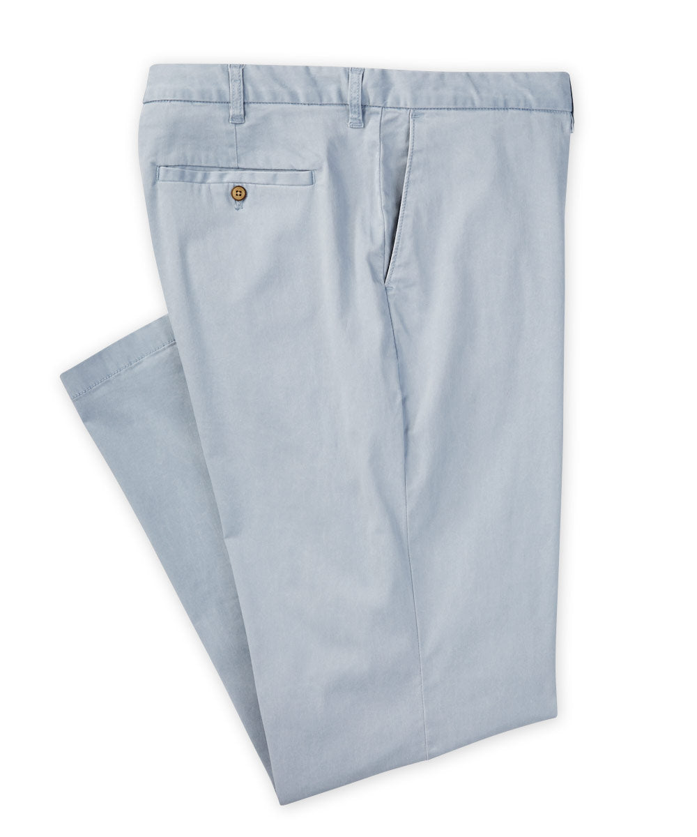 Tommy Bahama Stretch Flat-Front Sateen Chino Pants, Big & Tall