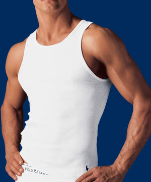 Polo Ralph Lauren Cotton Tank Undershirt (3-Pack)