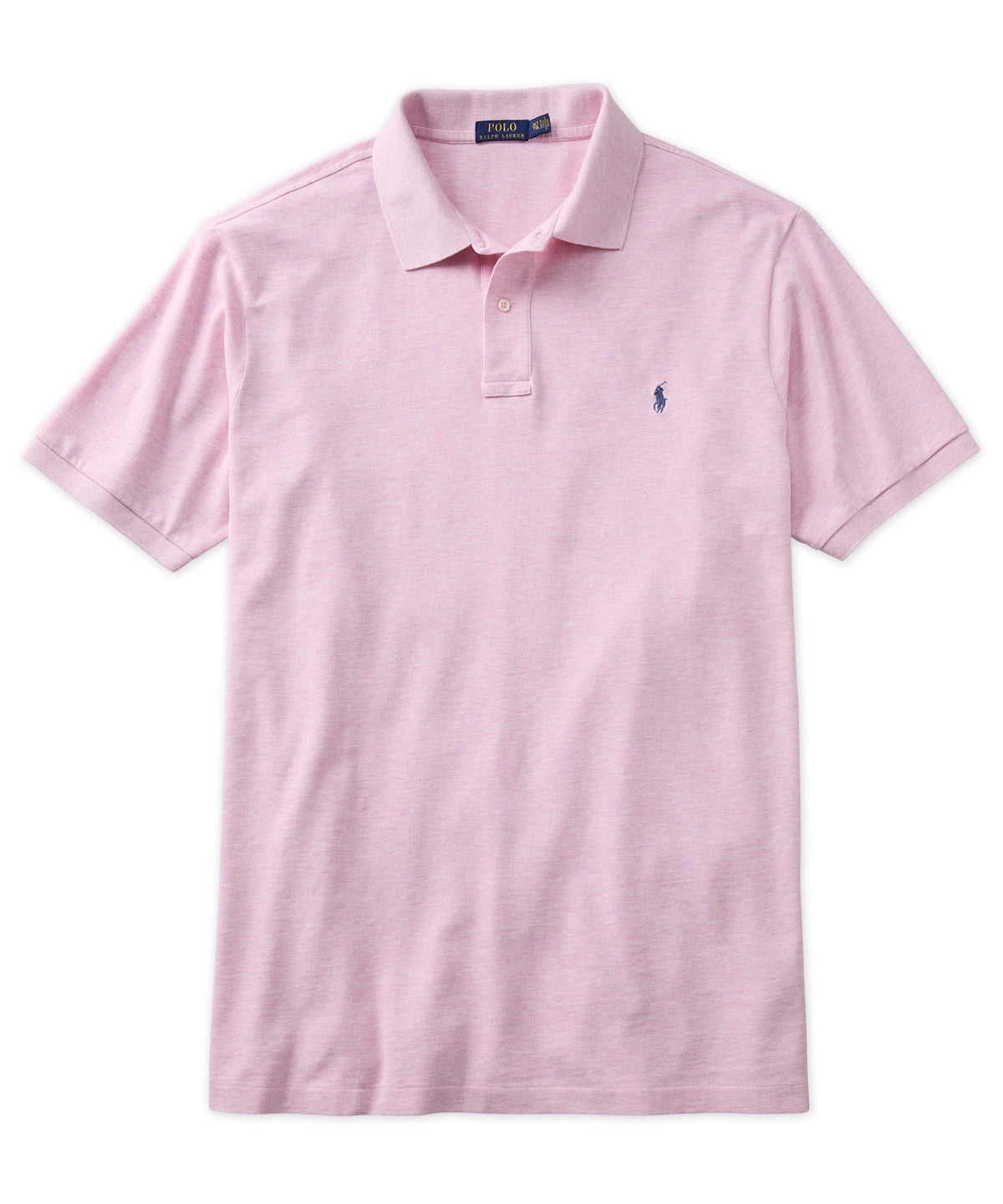 Polo Ralph Lauren Short Sleeve Classic Pique Mesh Polo Shirt, Men's Big & Tall
