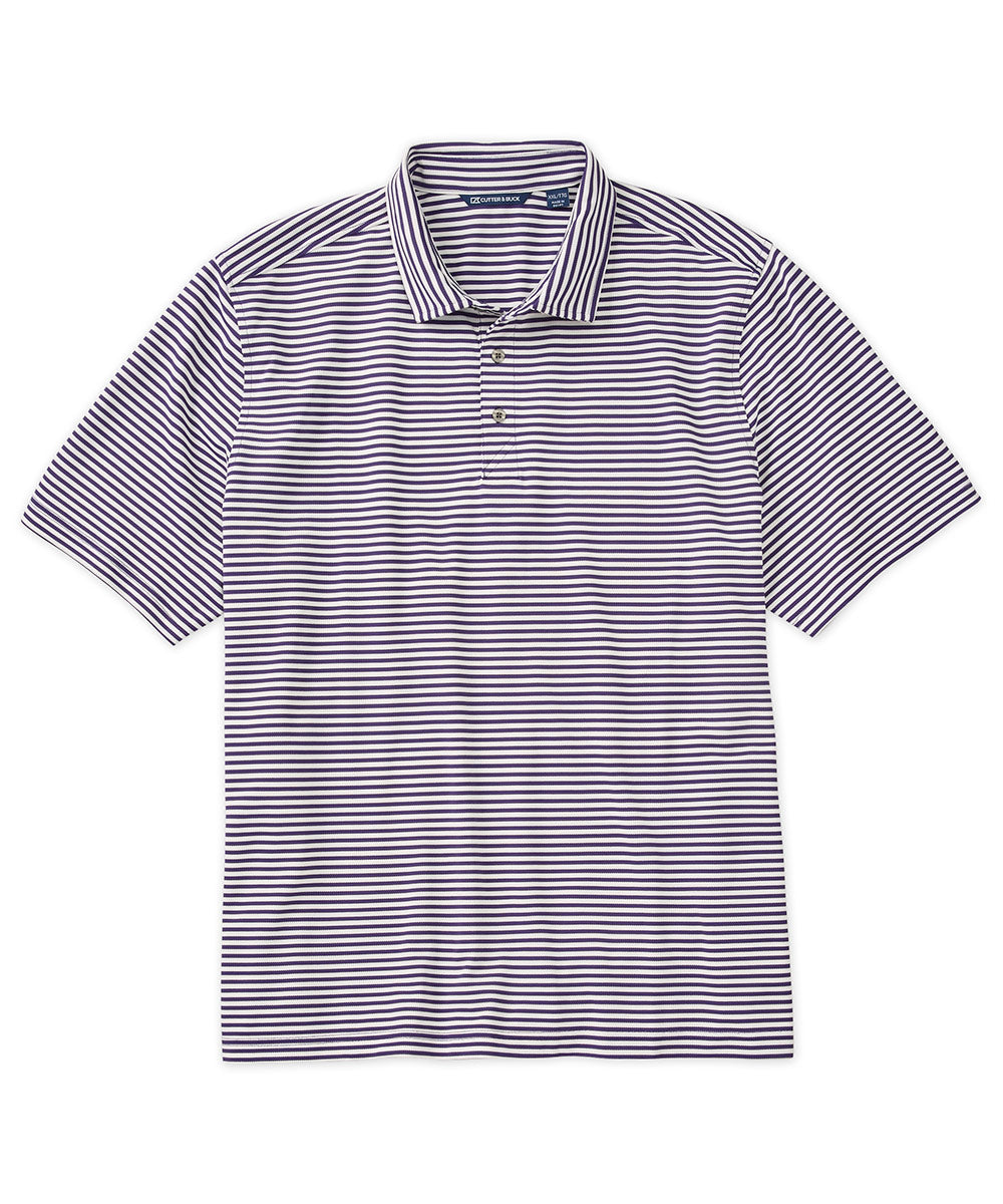Cutter & Buck Virtue Eco Pique Stripe Recycled Polo, Men's Big & Tall