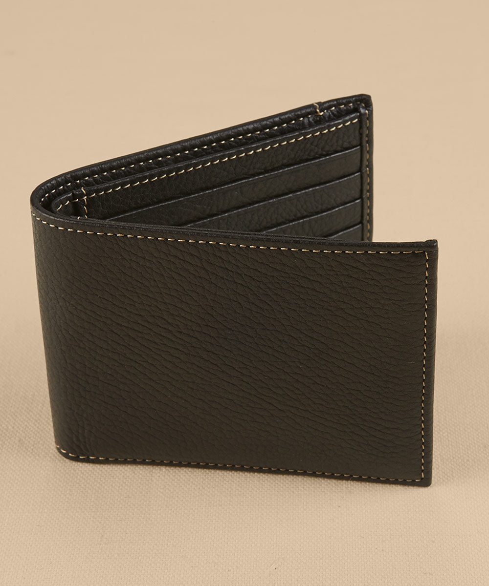 Torino Tumbled Leather Billfold Wallet, Men's Big & Tall