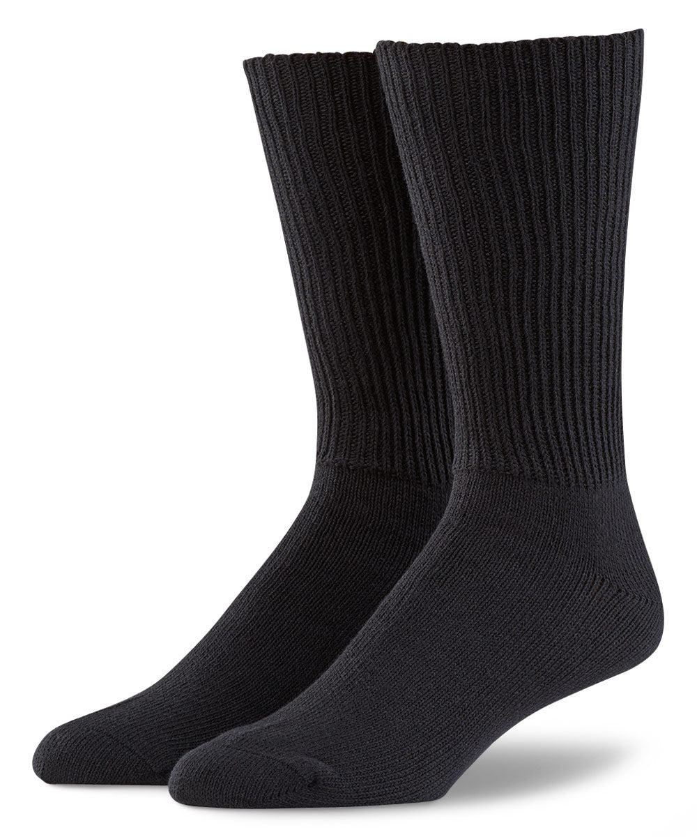 Simcan Comfort Hosiery Mid-Calf Non-Binding Socks, Men's Big & Tall