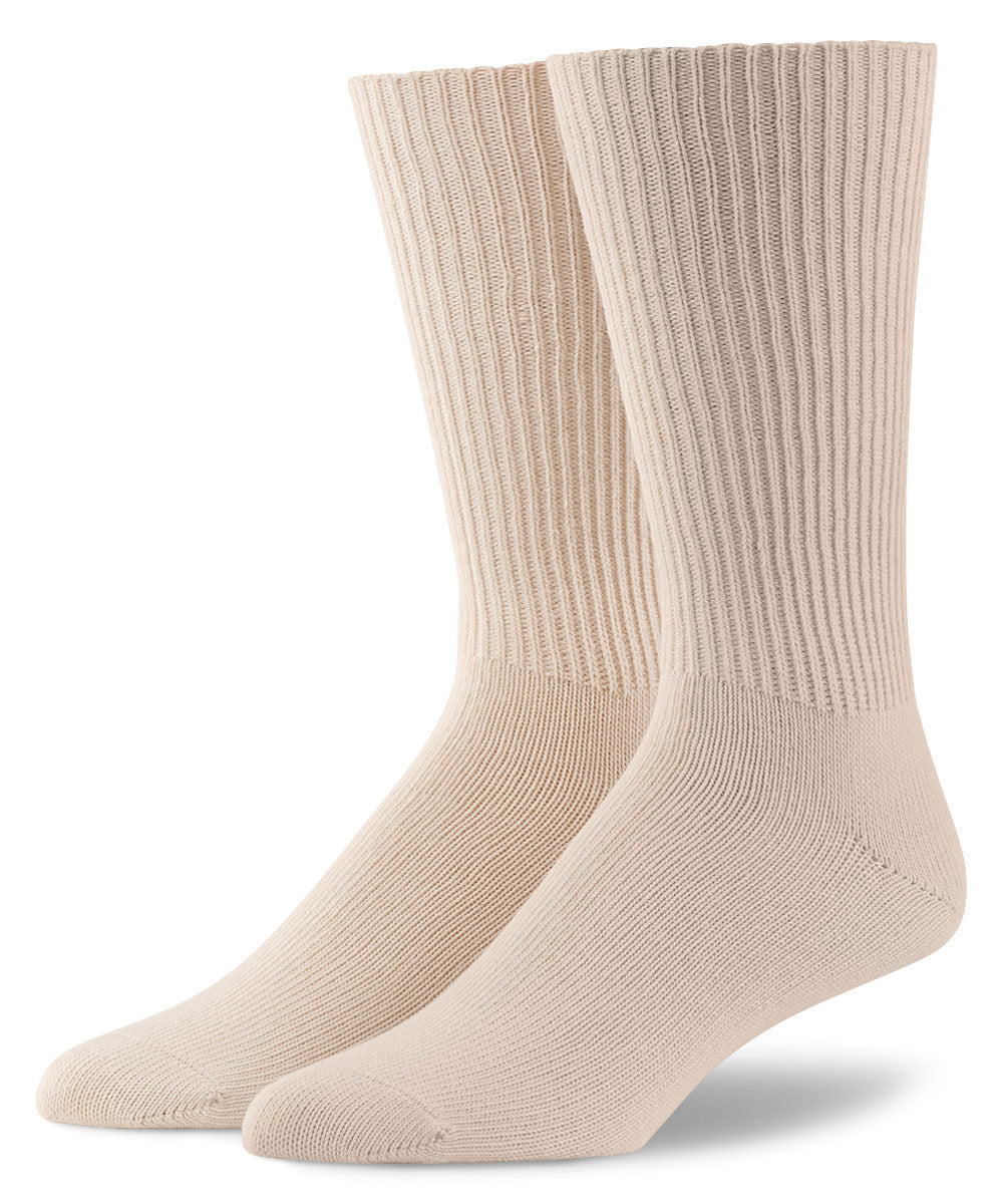 Simcan Comfort Hosiery Mid-Calf Non-Binding Socks, Men's Big & Tall