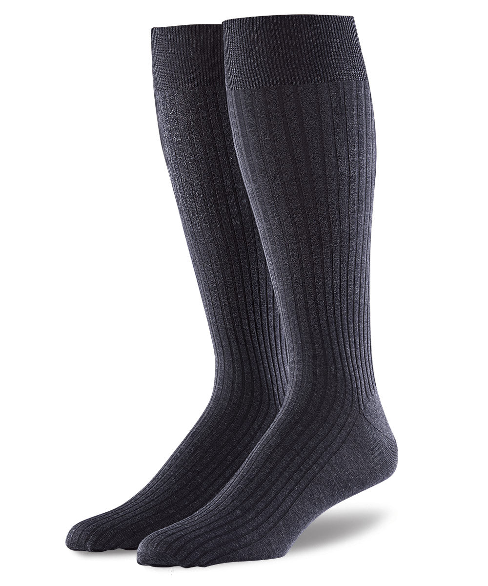 Punto Italian Over-the-Calf Wool Socks, Men's Big & Tall