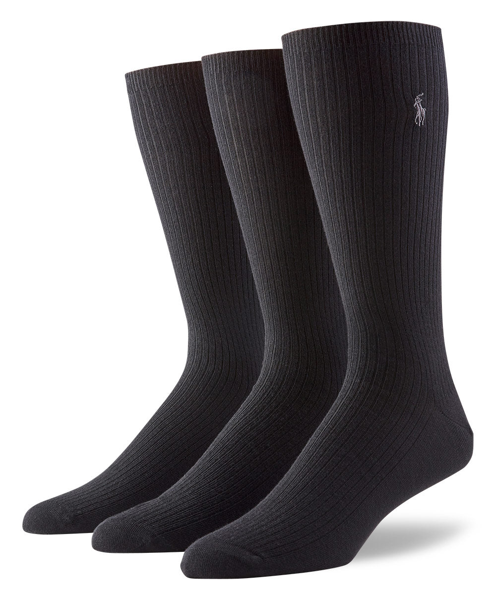 Polo Ralph Lauren Non-Binding Comfort Socks (3-Pack), Men's Big & Tall