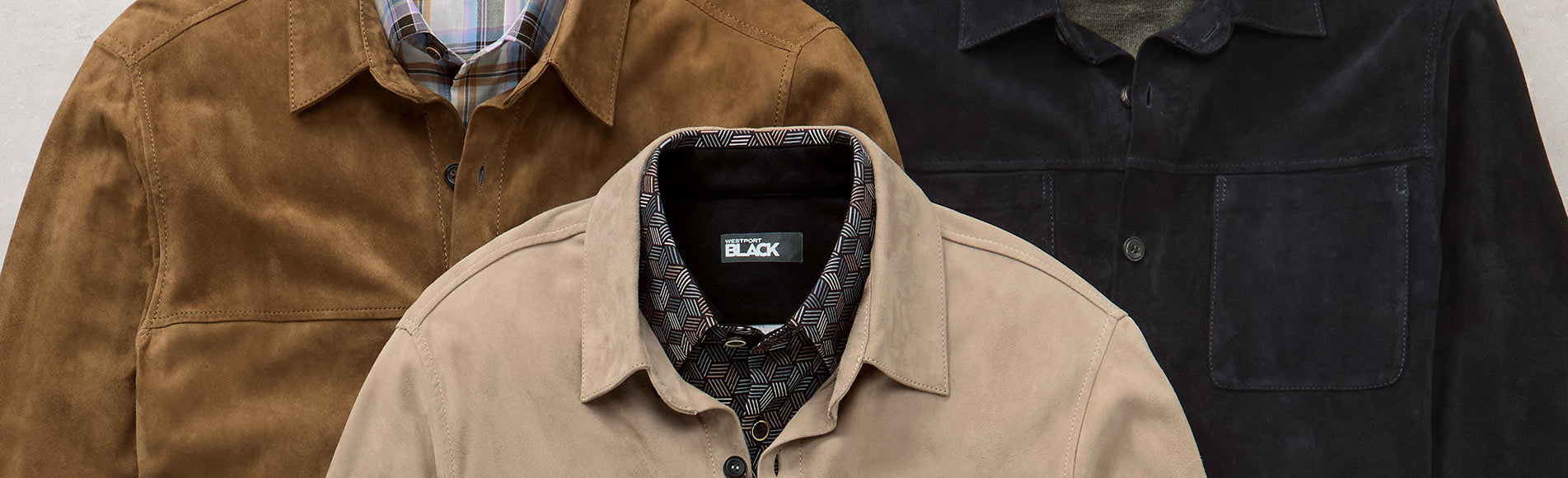 Men's Designer Big & Tall Leather Coats | Westport Big