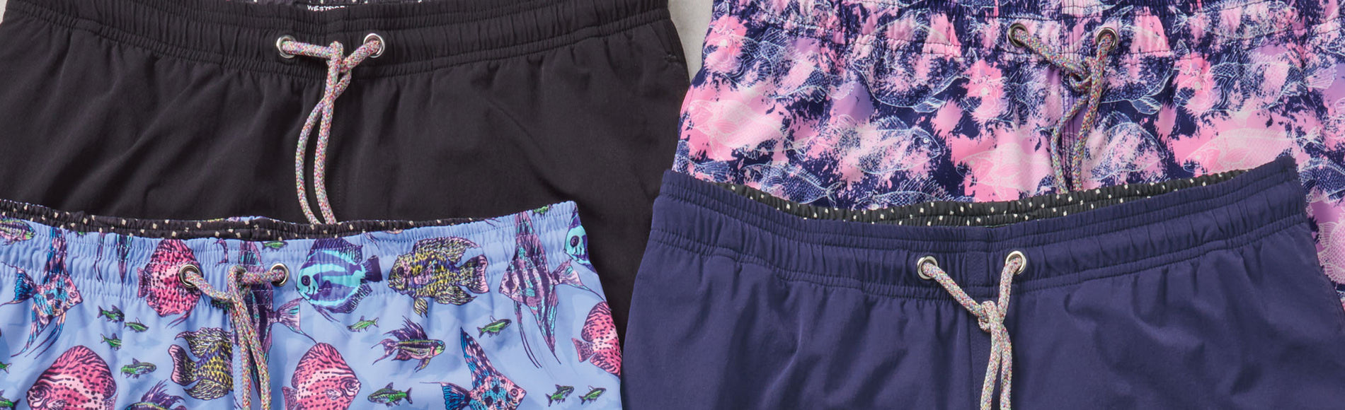 Men’s Designer Big & Tall Swimwear: Trunks & Boardshorts