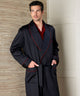 Westport Black Made-to-Order Customizable Cashmere Shawl Robe