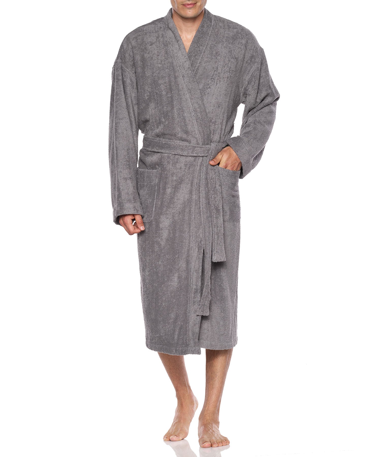 Majestic Big & Tall Cotton Loop Terry Robe | Westport Big & Tall