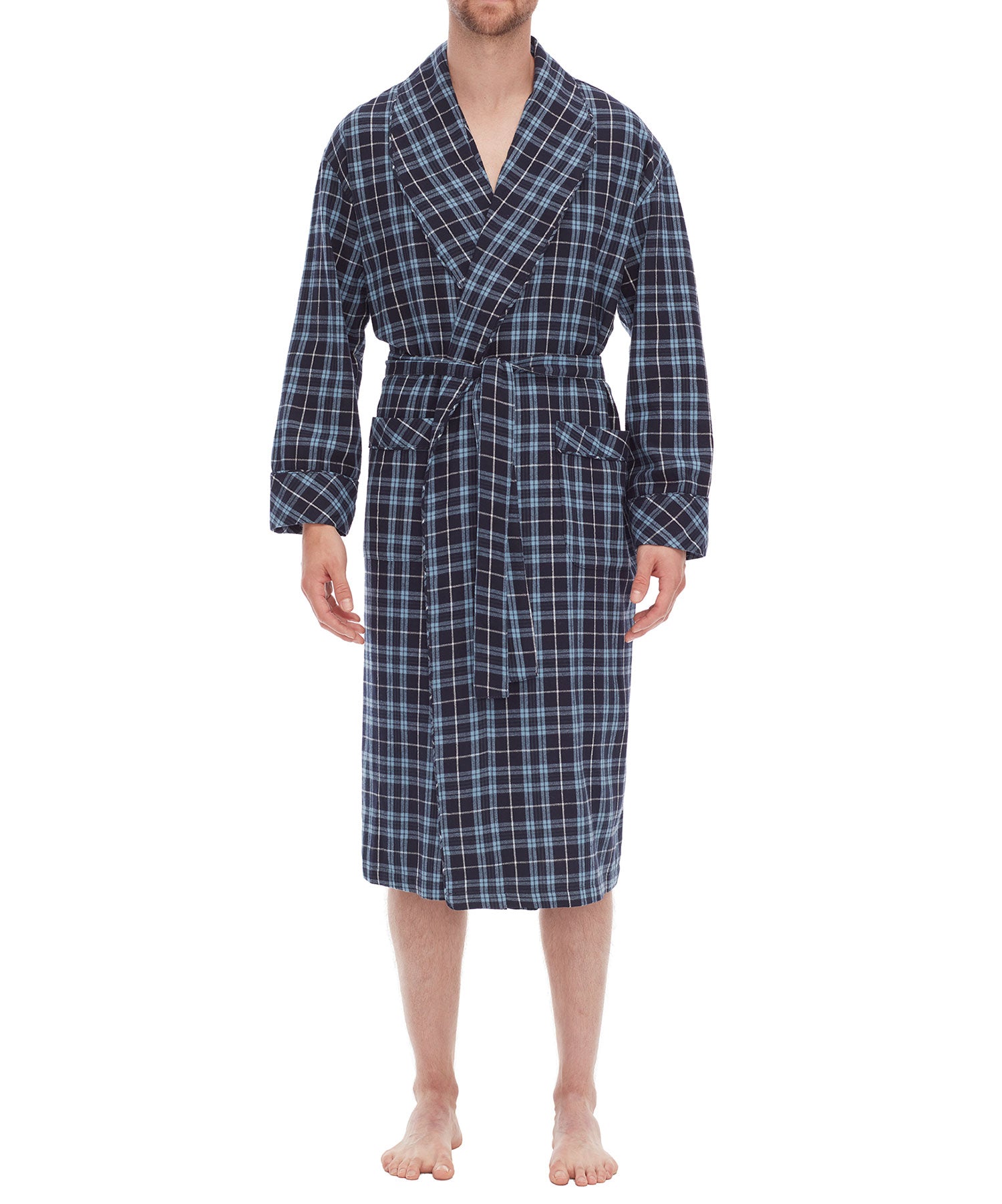 Majestic Flannel Shawl Collar Robe
