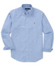 Polo Ralph Lauren Long-Sleeve Oxford Shirt - Light Blue/White